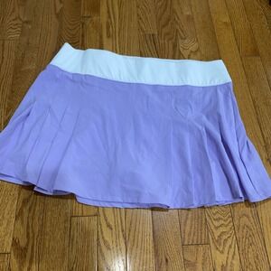 Prince Pickleball Tennis Pleated Skort XL‎ Purple White